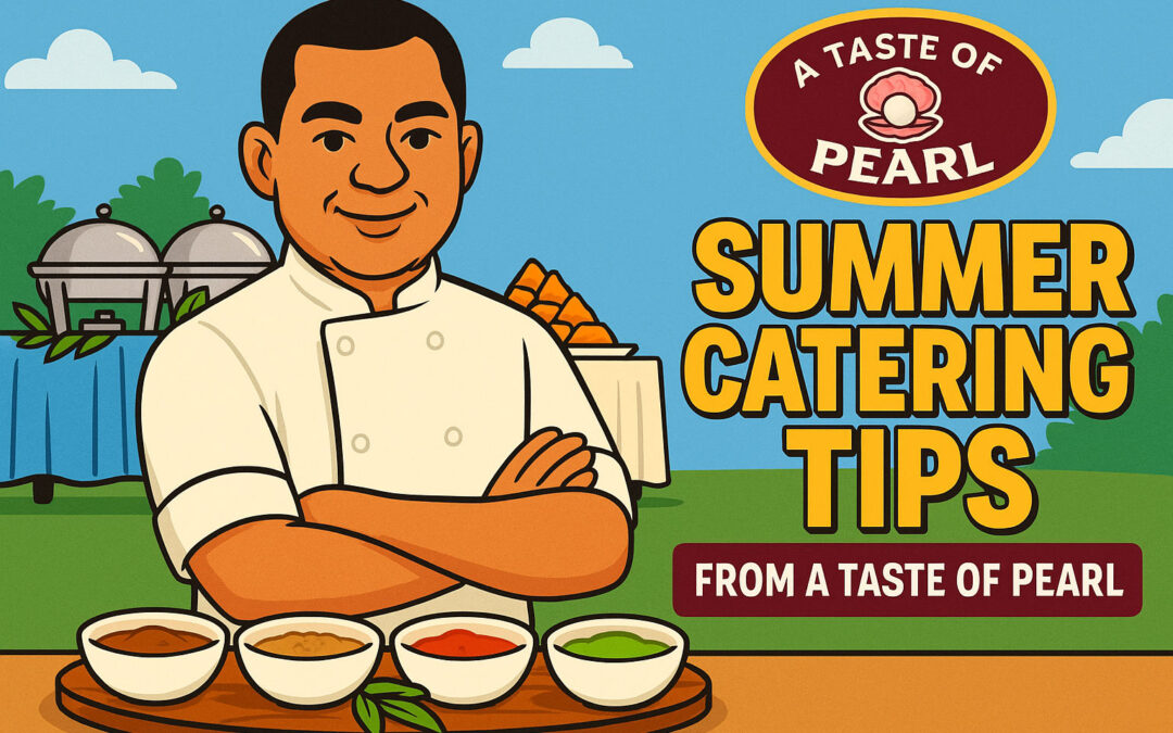 Summer Catering Tips for Stress-Free, Flavorful Events – From A Taste of Pearl