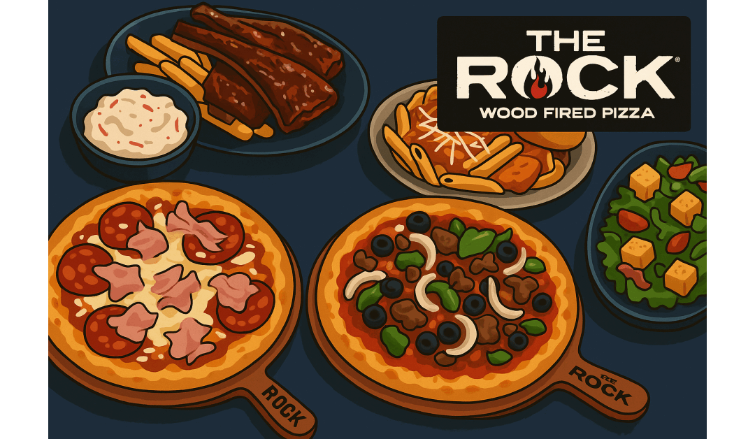 🎸 The Rock Wood Fired Pizza: Where Great Food Meets Rock ’n’ Roll Vibes